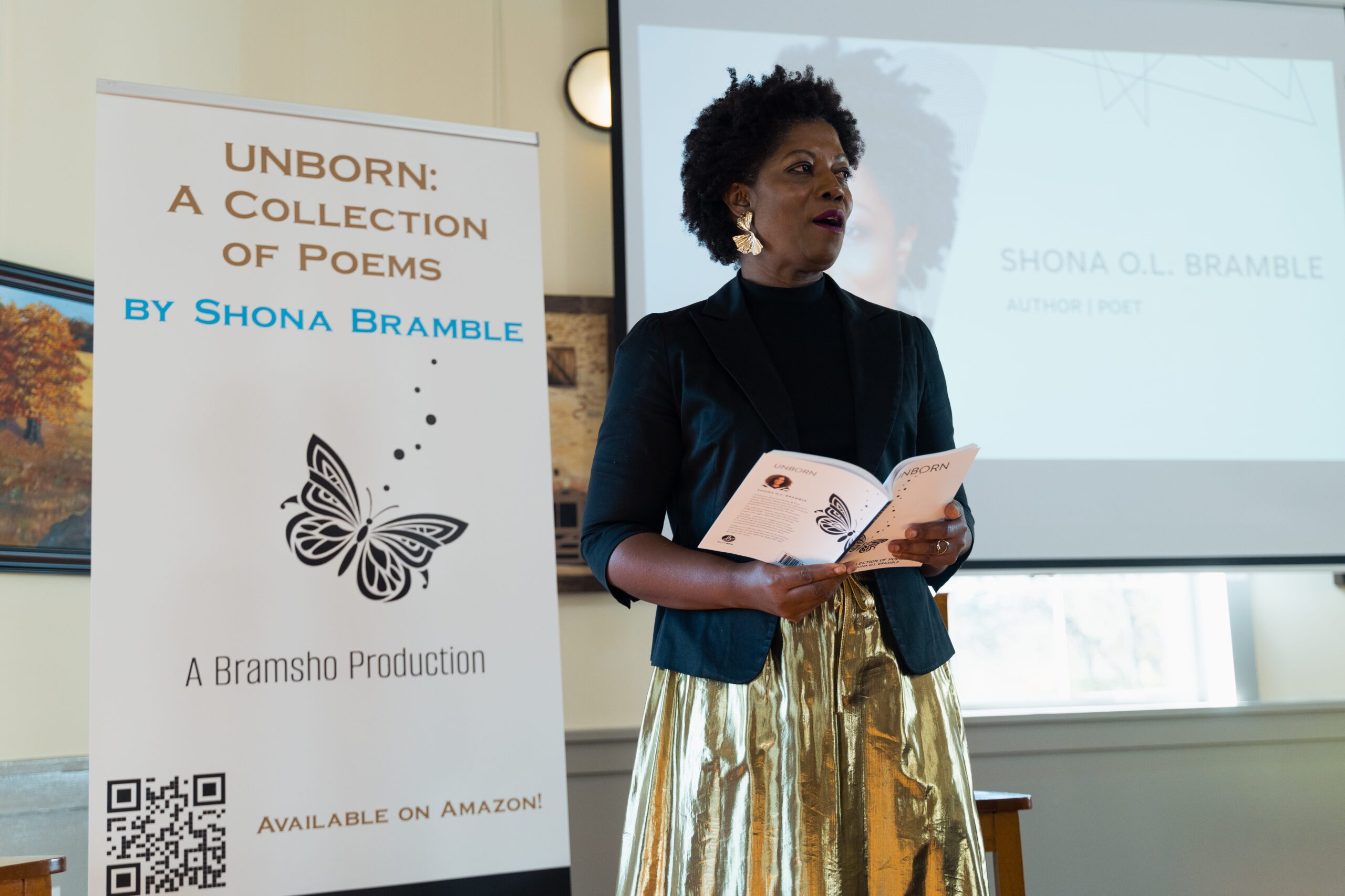 Shona coaching a client